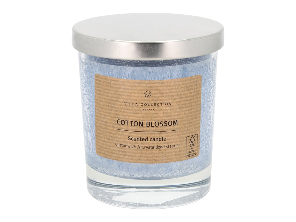 Fragrance candle Kras D8.5 x 10 cm Dusty Blue Stearin