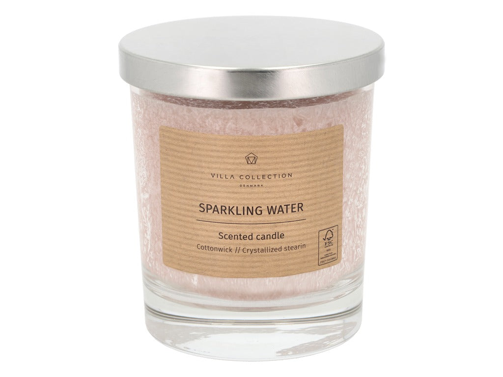 Fragrance candle Kras D8.5 x 10 cm Light rose stearin