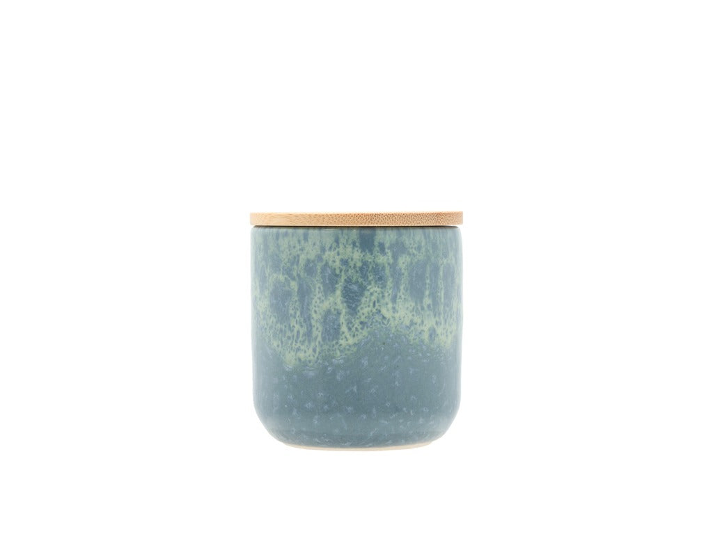 Fragrance candle Iris Herbal Notes 7 x 7.3 cm Dark blue