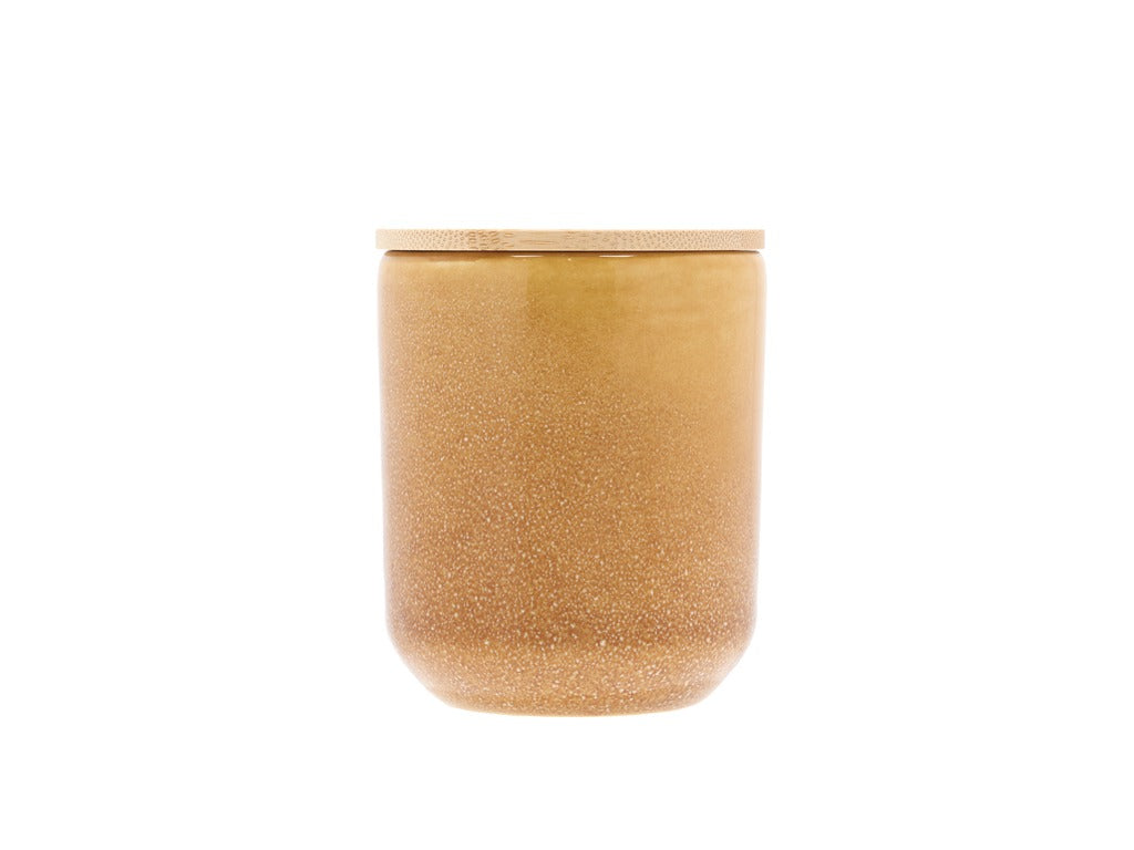 Fragrance candle Iris Spicy Sandalwood 8 x 9.5 cm Amber