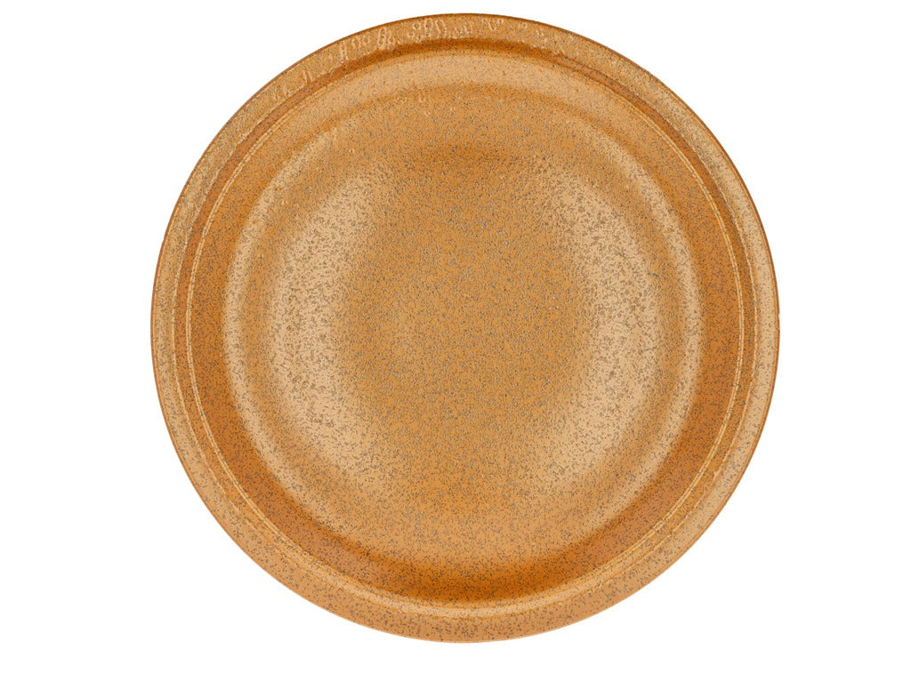 Serving dish Evig D33 cm Amber Porcelain