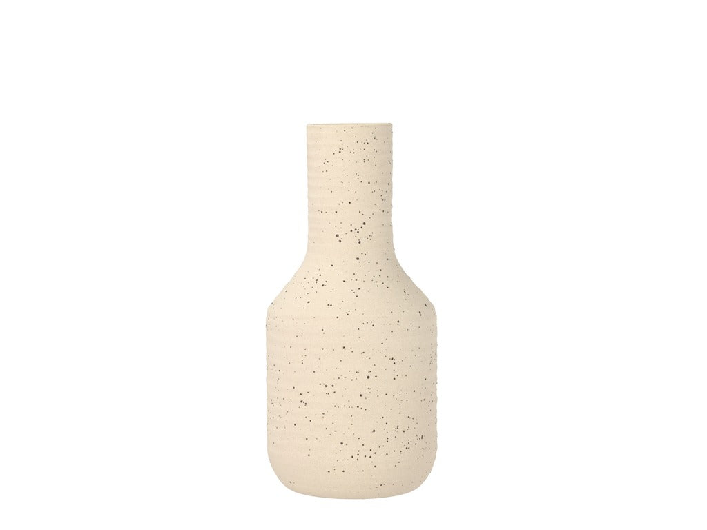 Vase Elv 13 x 28 cm Offwhite Stoneware