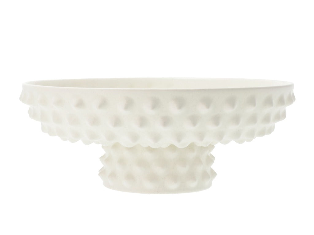 Dish Vaest 28 x 11 cm Offwhite Earthenware