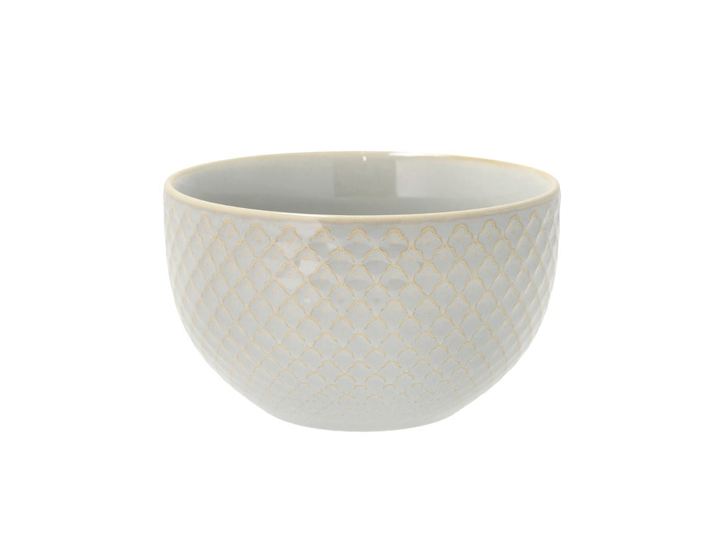 Bowl Elstra 12.8 x 7.6 cm Stoneware Light blue ass.