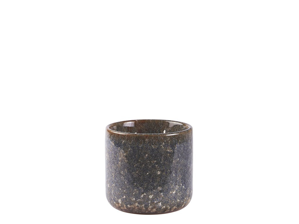 Fragrance candle D10.5x10 Blue Ceramics