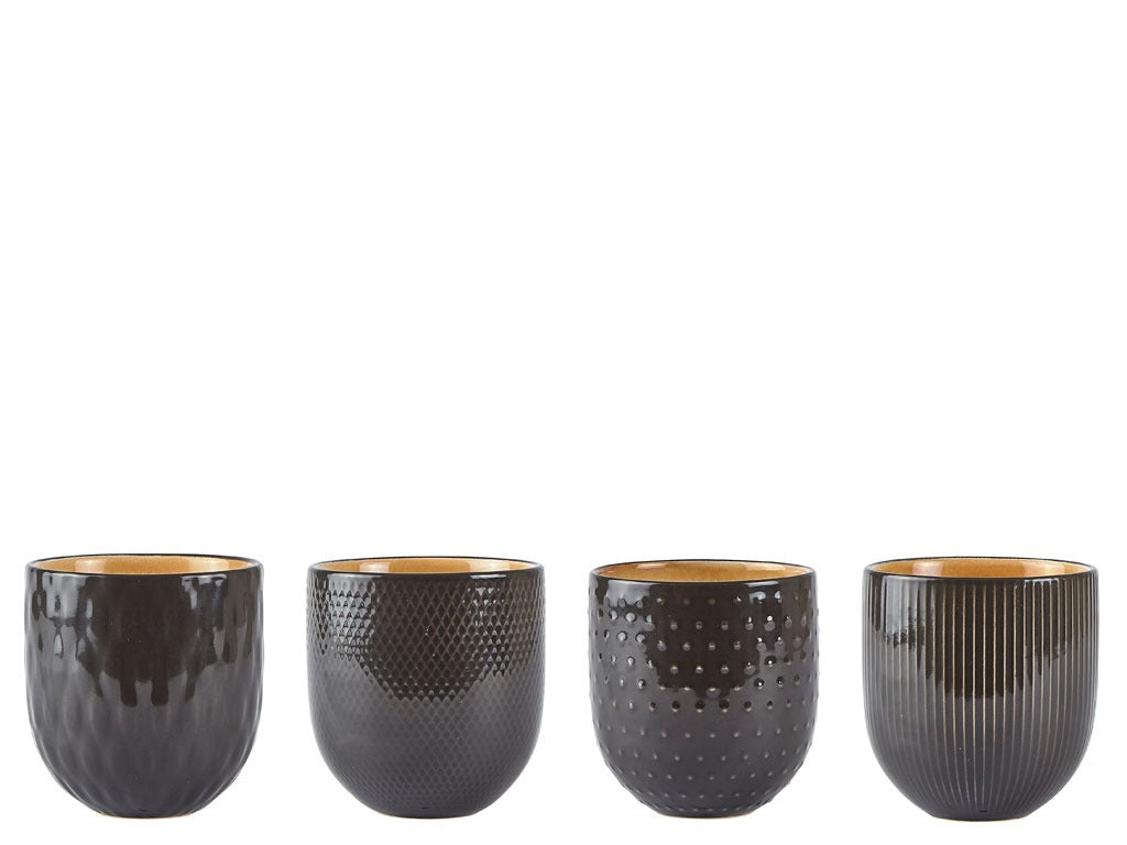 Mug w. pattern Velma 4ass Stoneware