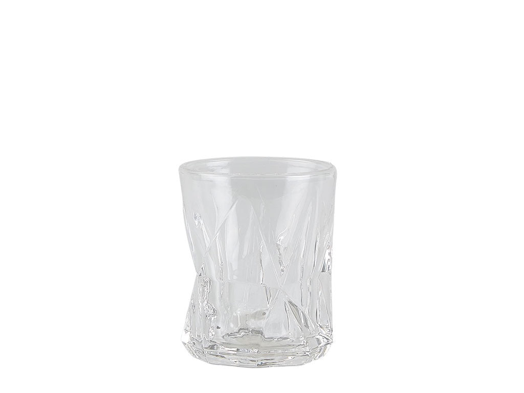 Toothbrush mug Glass Clear
