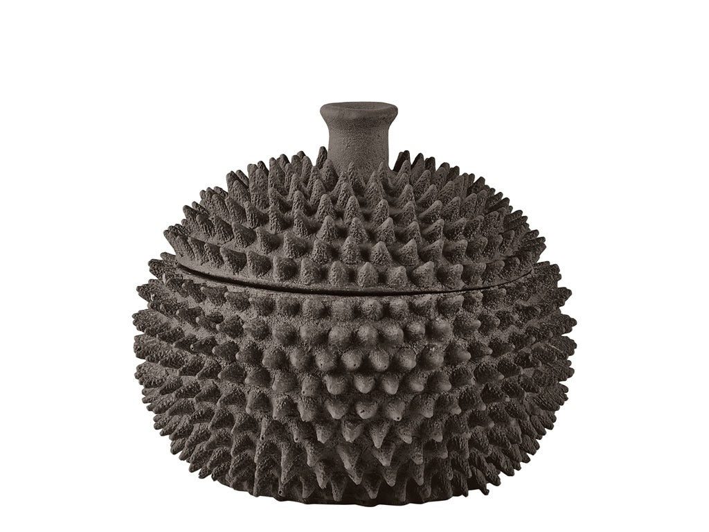 Figure w. lid Kirn Polyresin H17cm