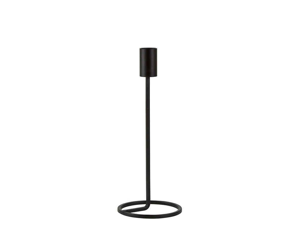 Candlestick Amat D9.5 x 23.5 cm Black Iron