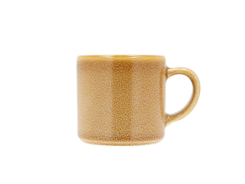 Mug w. handle Iris 0.4 liter Amber Stoneware