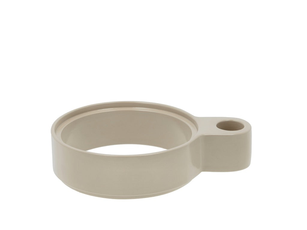 Candlestick Halo 16 x 3.6 cm Sand Aluminum