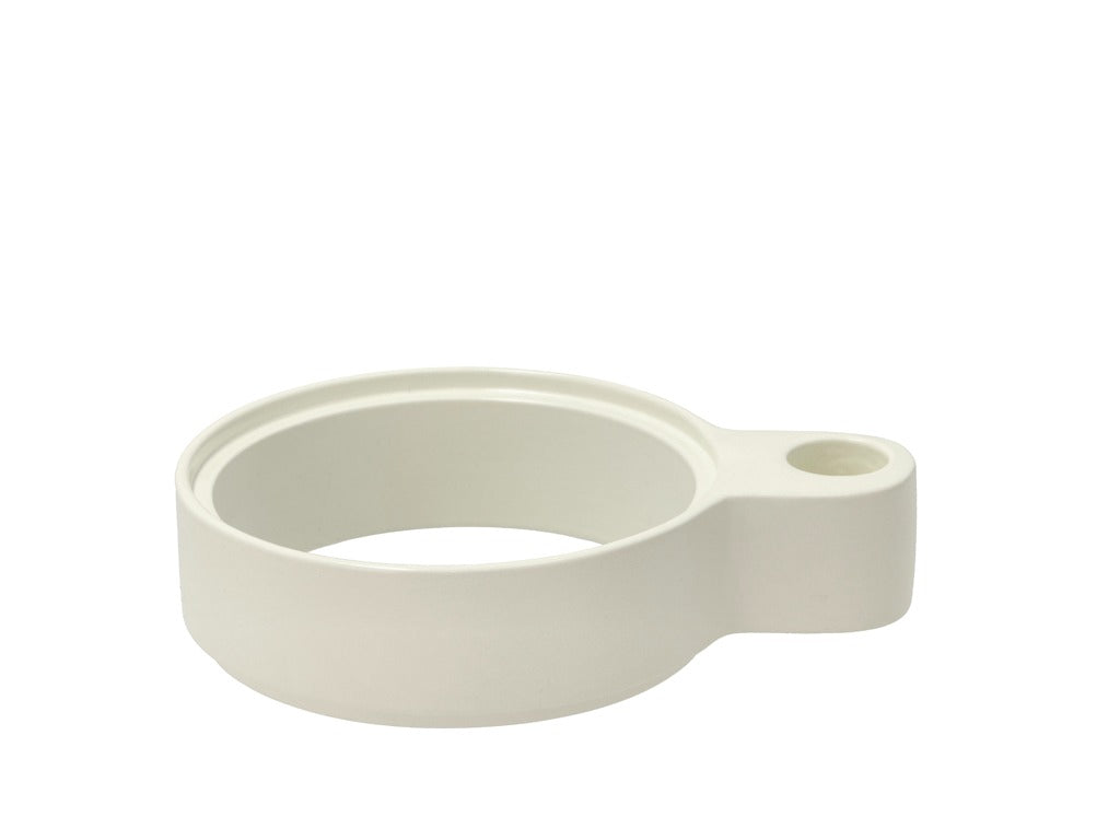 Candlestick Halo 16 x 3.6 cm Offwhite Aluminum