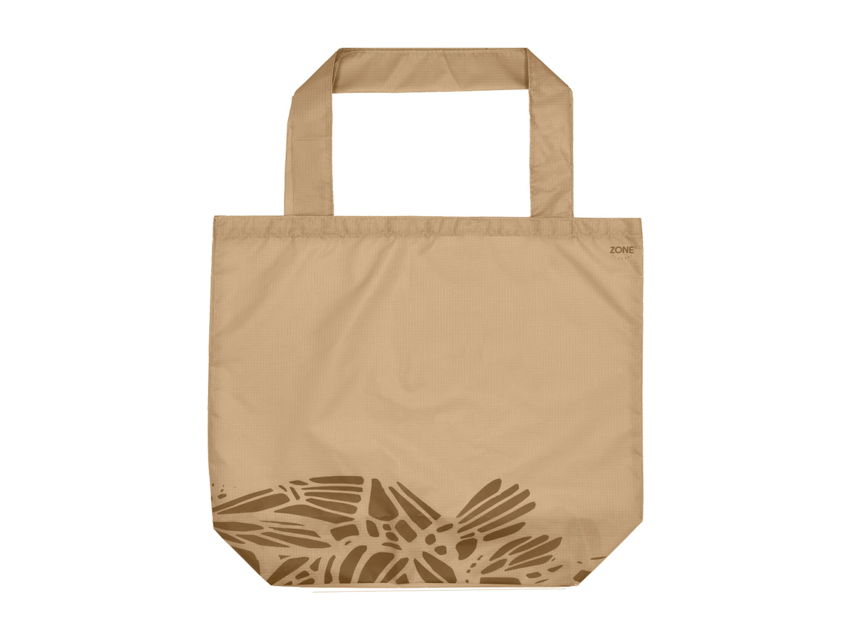 Shopping bag Singles Camel/Butterfly