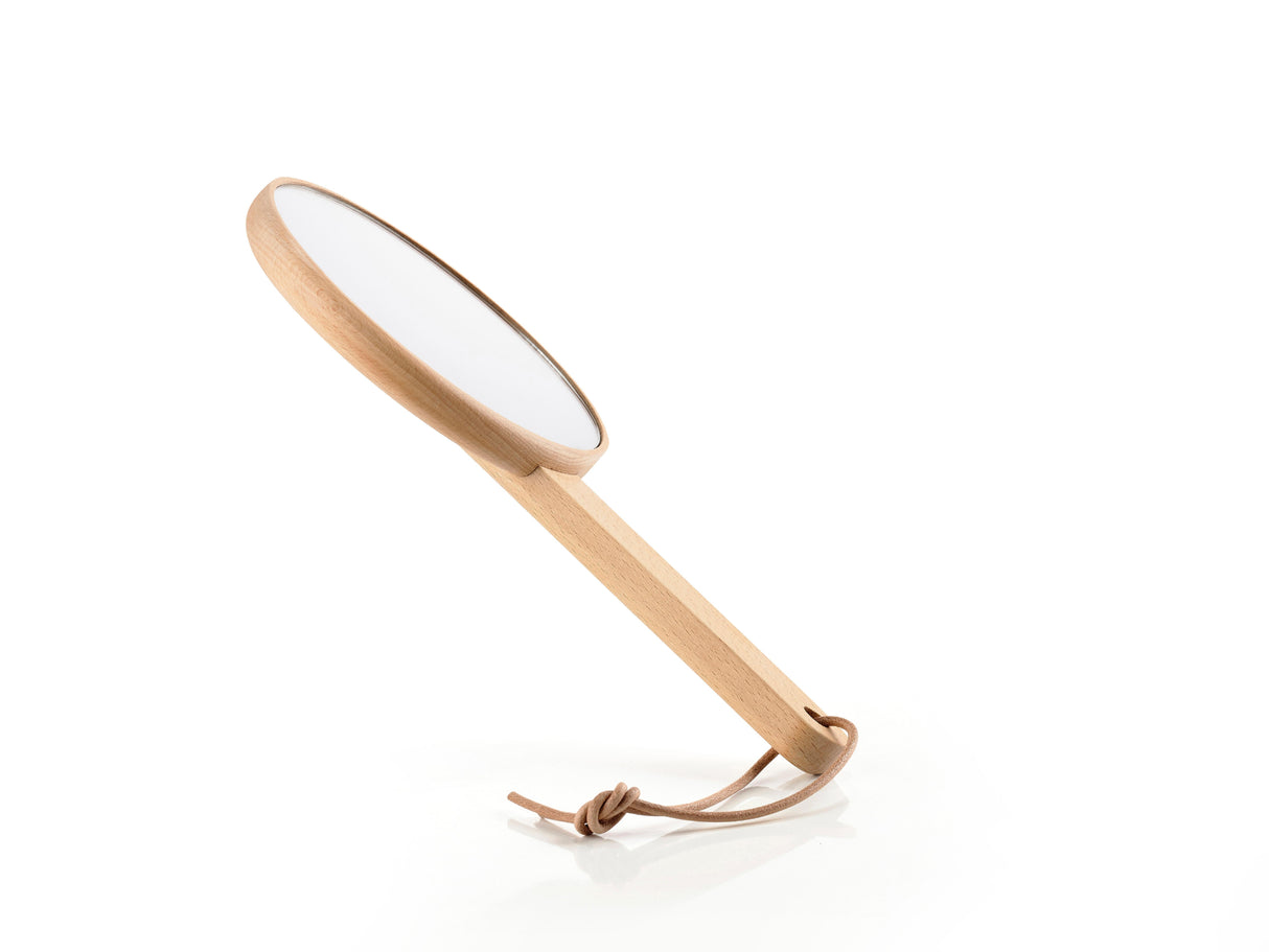 Makeup Mirror Inu 14 x 26,7 cm Beech