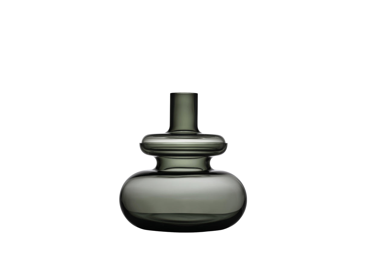Vase Inu 31,7 x 33 cm Smoked Grey