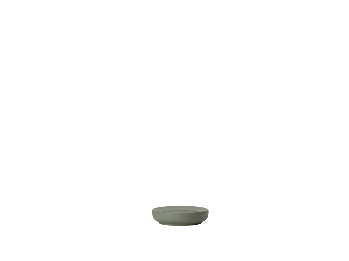 Soap dish Ume Olive green