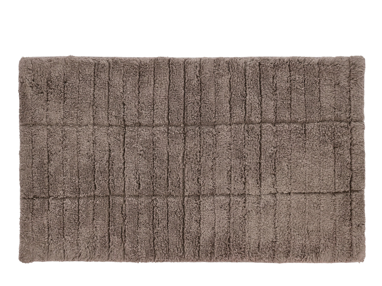 Bath mat Tiles Taupe