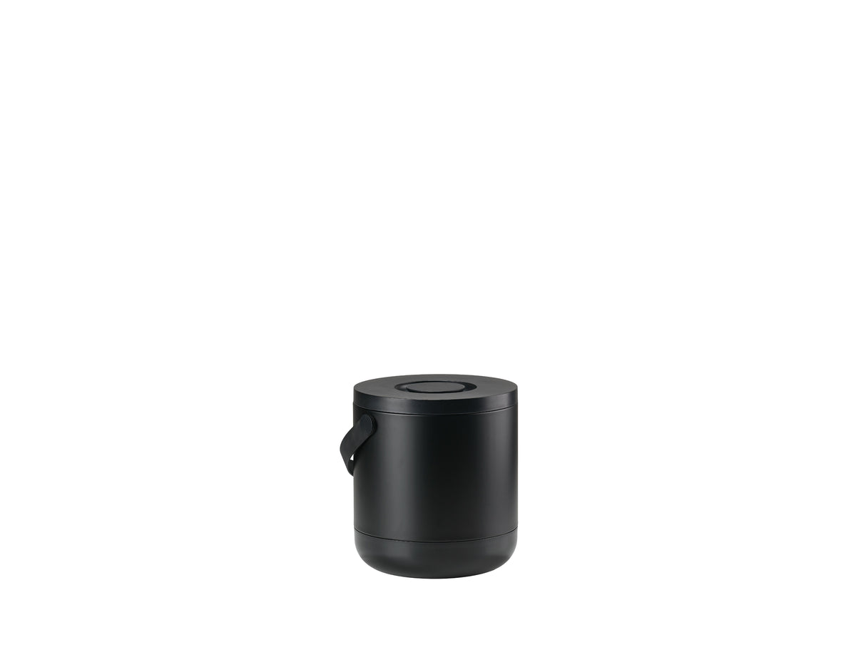 Waste bin Circular 15 liter Black