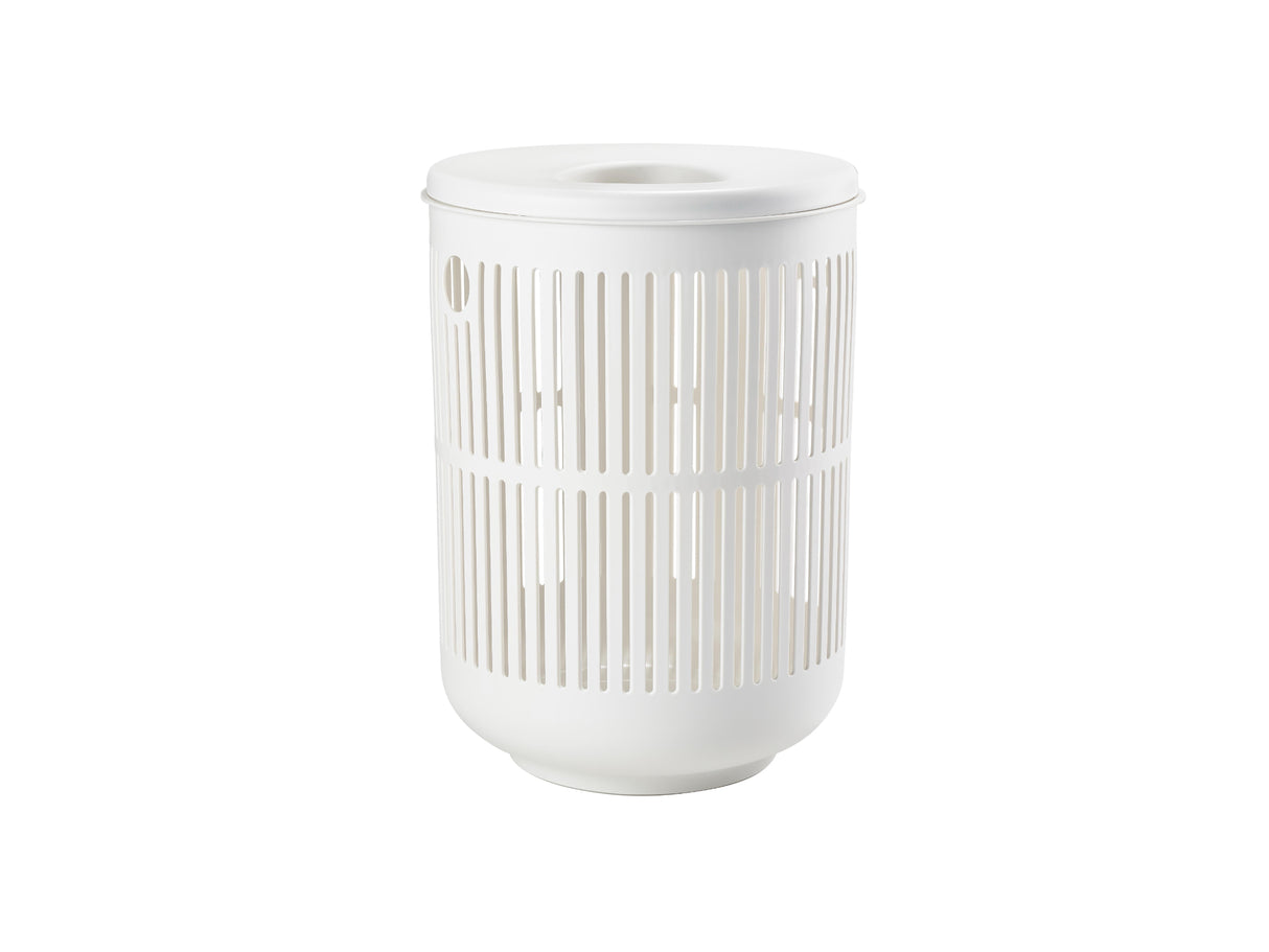 Laundry Basket Ume 54 cm White