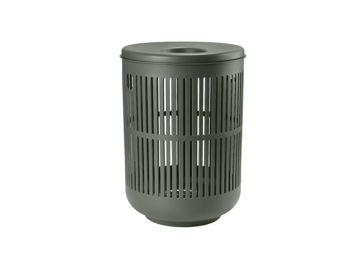 Laundry Basket Ume 54 cm Olive green