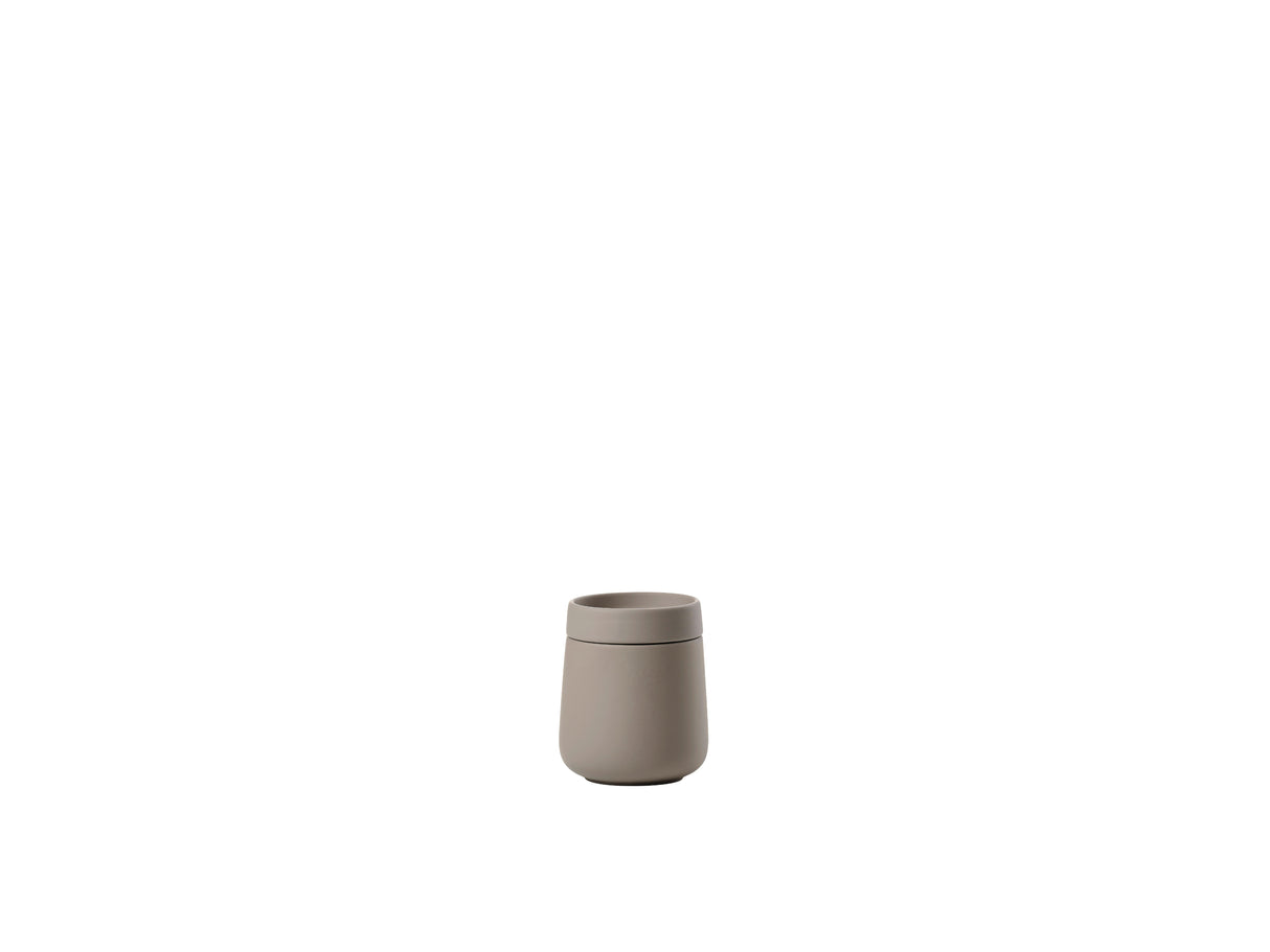 Jar with lid Nova One 290 ml Taupe