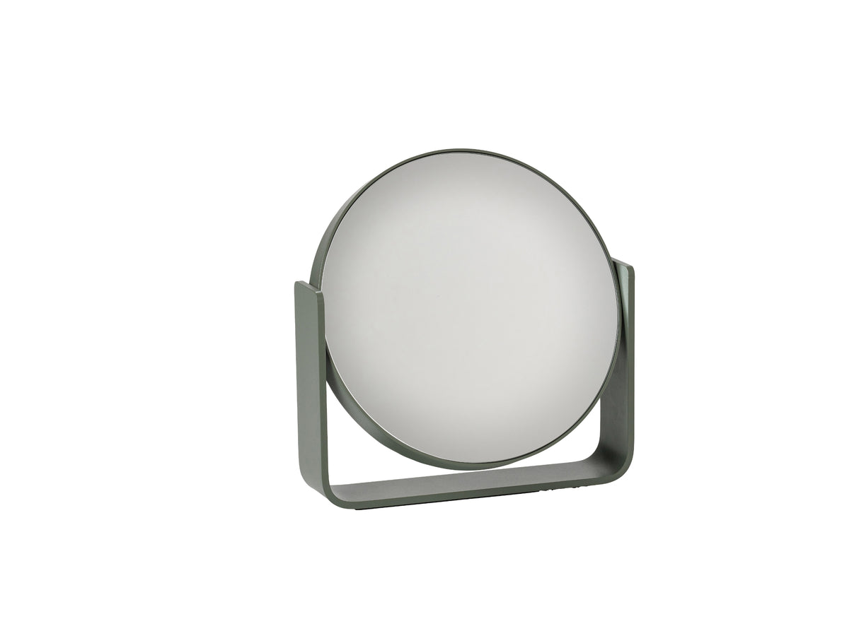 Table Mirror w. 5x magnification Ume Olive green