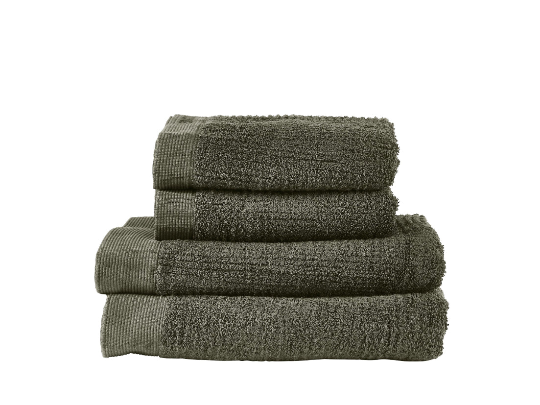 Towels Classic 4 pcs Olive green