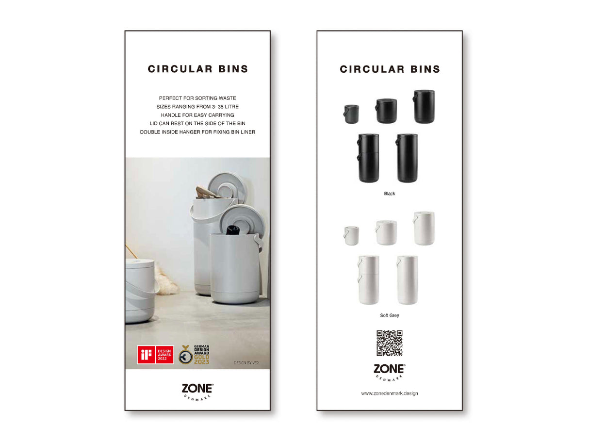 Product Sign Retail EN Circular Waste bin