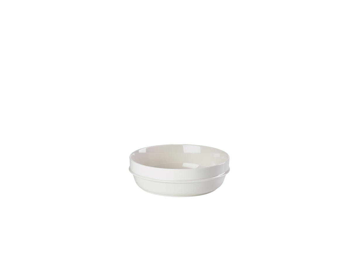 Pasta bowl Eau 0,9 liter 20 cm Offwhite Porcelain