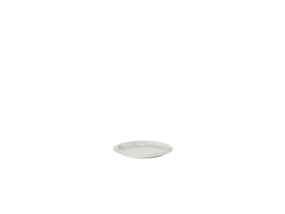 Plate Eau 12 cm Offwhite Porcelain