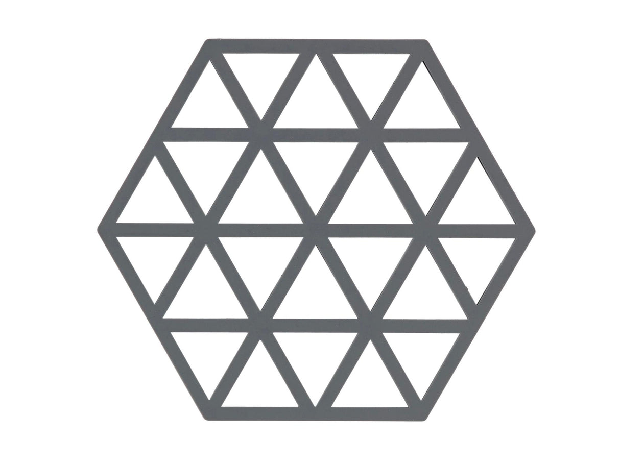Trivet Triangles Cool Grey