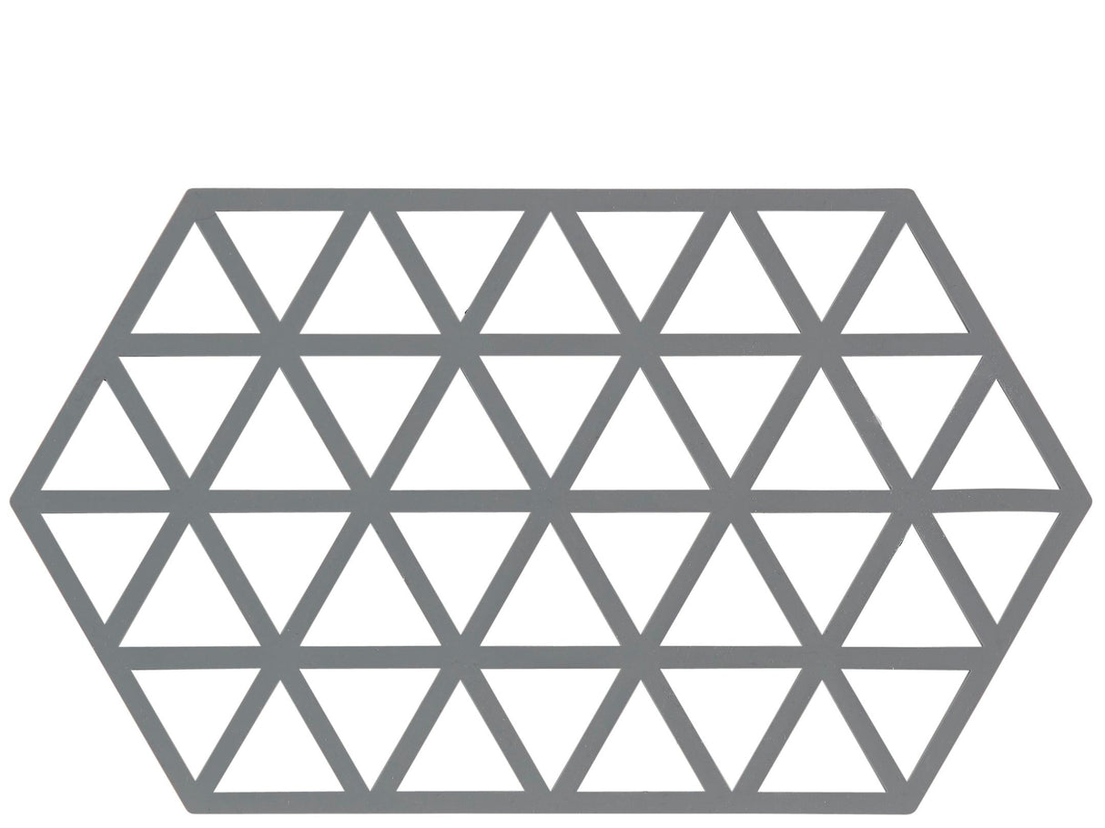Trivet Triangles Cool Grey L24