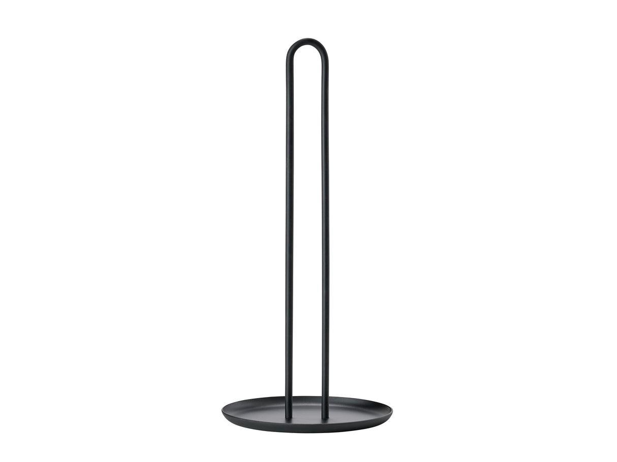 Kitchen Roll Holder Singles Black