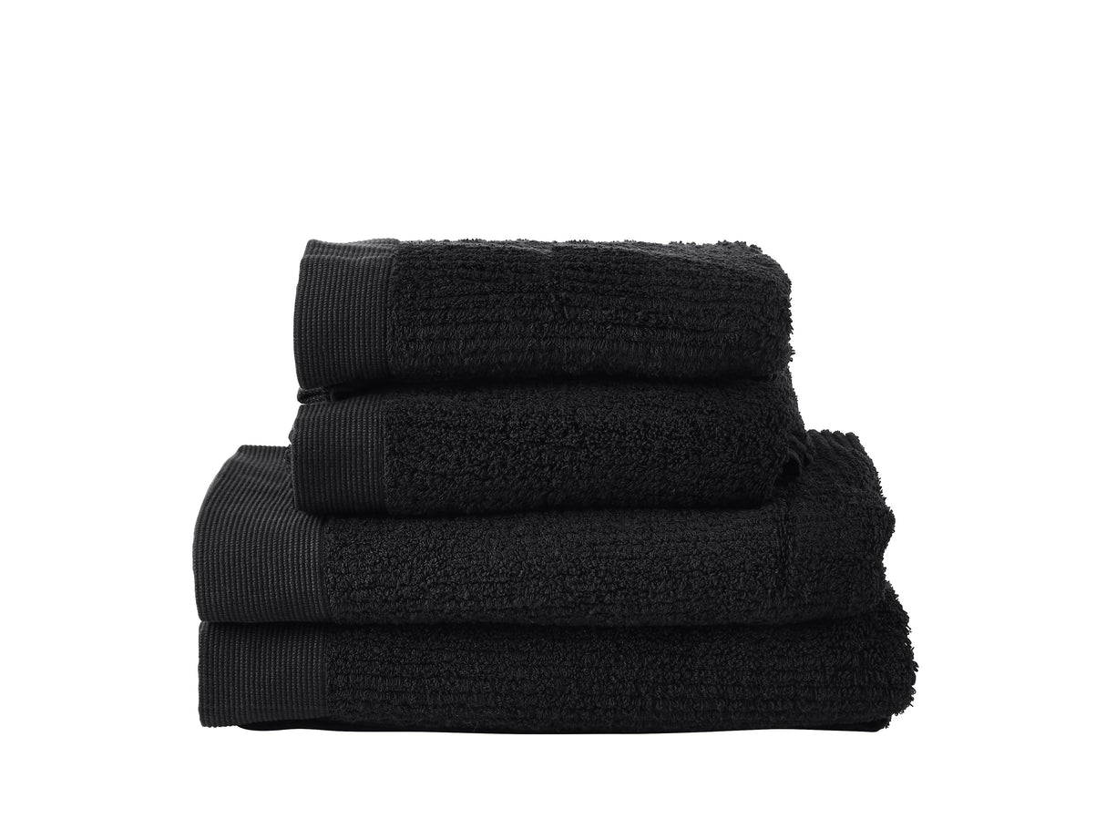 Towels Classic 4 pcs Black