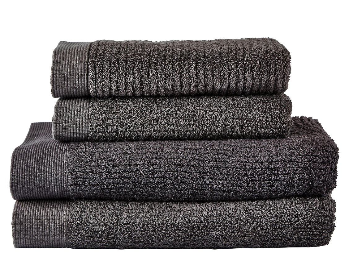 Towels Classic 4 pcs Anthracite
