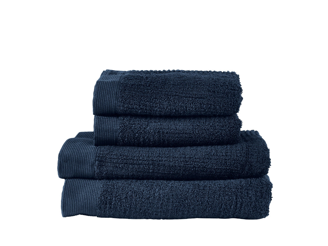 Towels Classic 4 pcs Dark blue