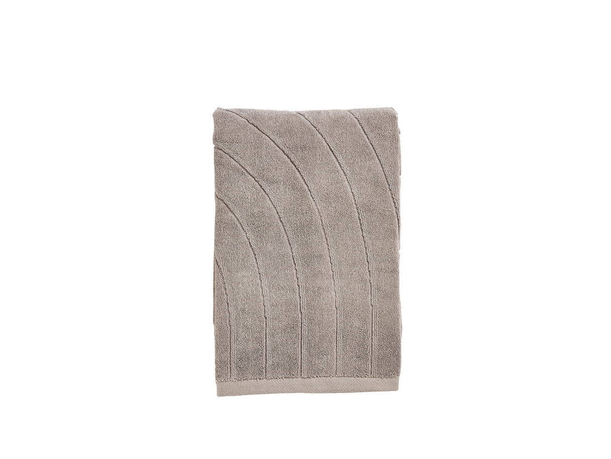 Bath towel Time 70x140 Concrete