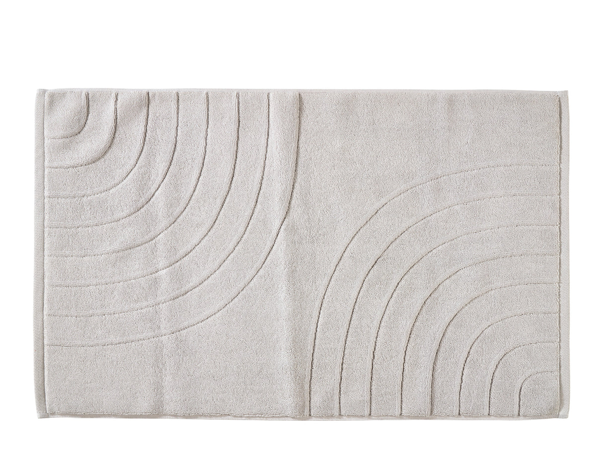 Bath mat Time 80x50 Soft Grey