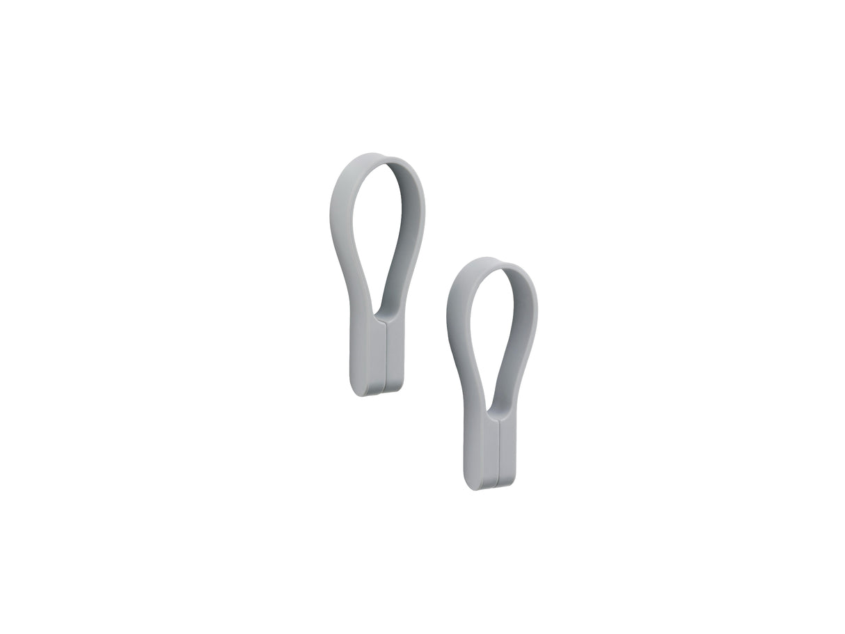 Towel strap Loop magnet 2 pcs Gull Grey