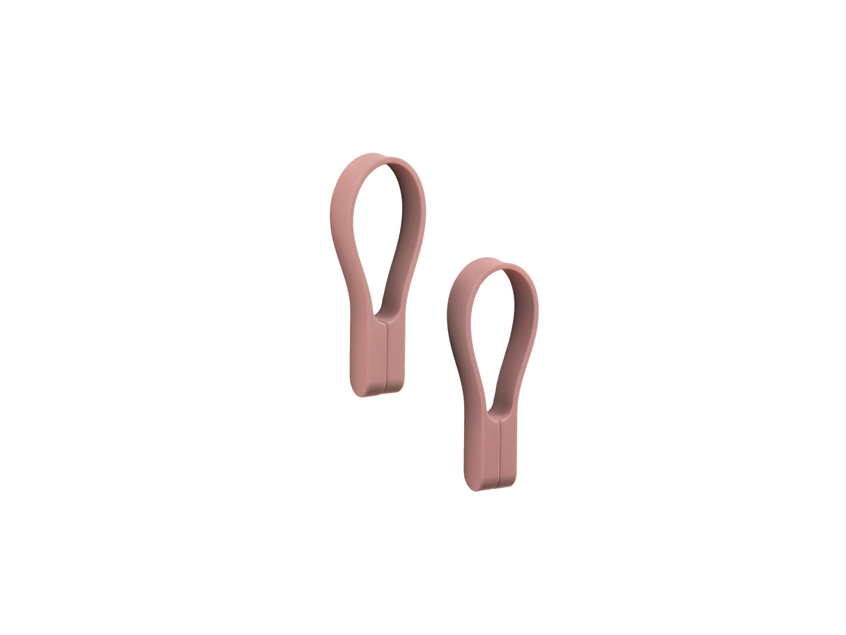 Towel strap Loop magnet 2 pcs Peach Red