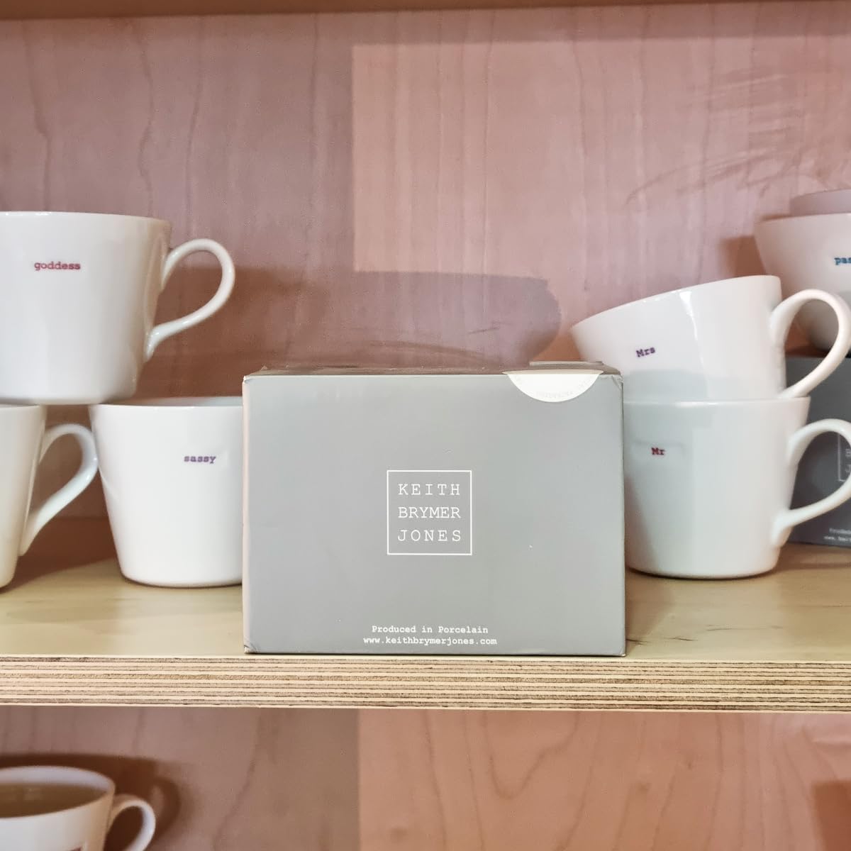 KBJ Generic Medium Bucket Mug 350ml Gift Box