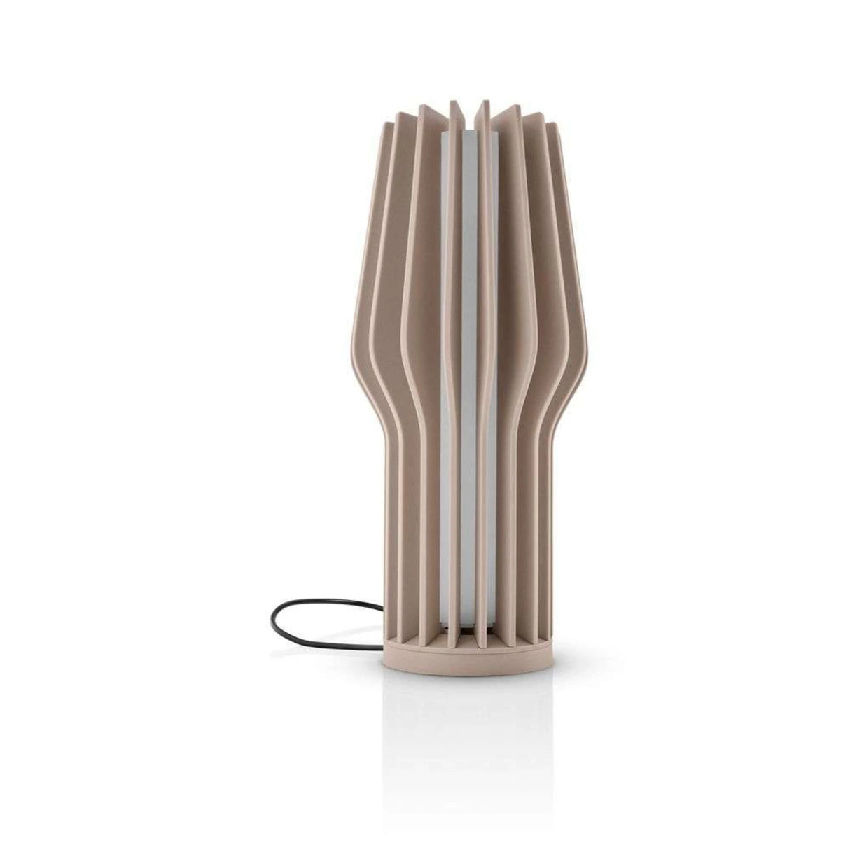 Radiant LED battery lamp 25 cm Pearl beige