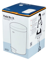 Cabanaz PEDAL BIN 3L Grey