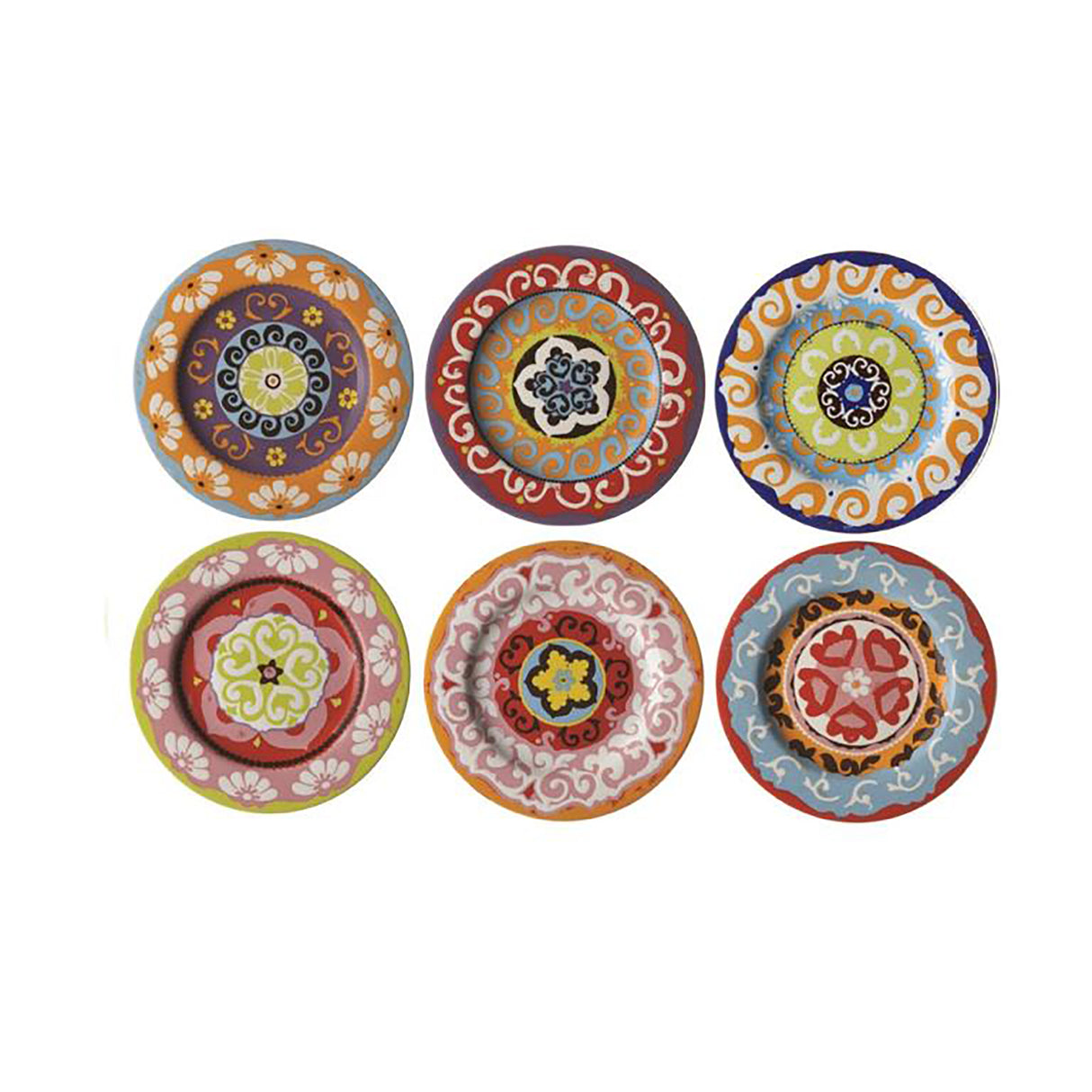 Nador 6 Salad Plate Cm 20 5 Mix