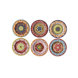 Nador 6 Rim Plates Cm 13 Mix