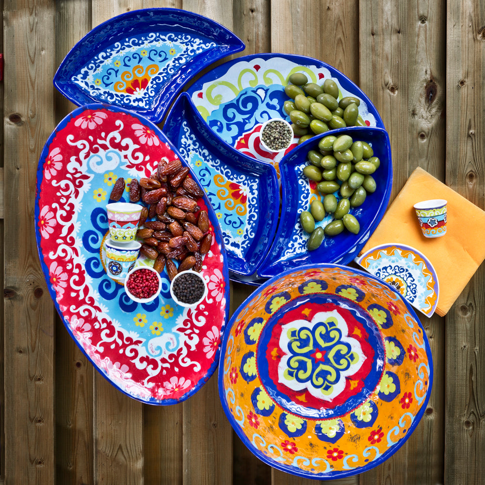 Nador 6 Salad Plate Cm 20 5 Mix