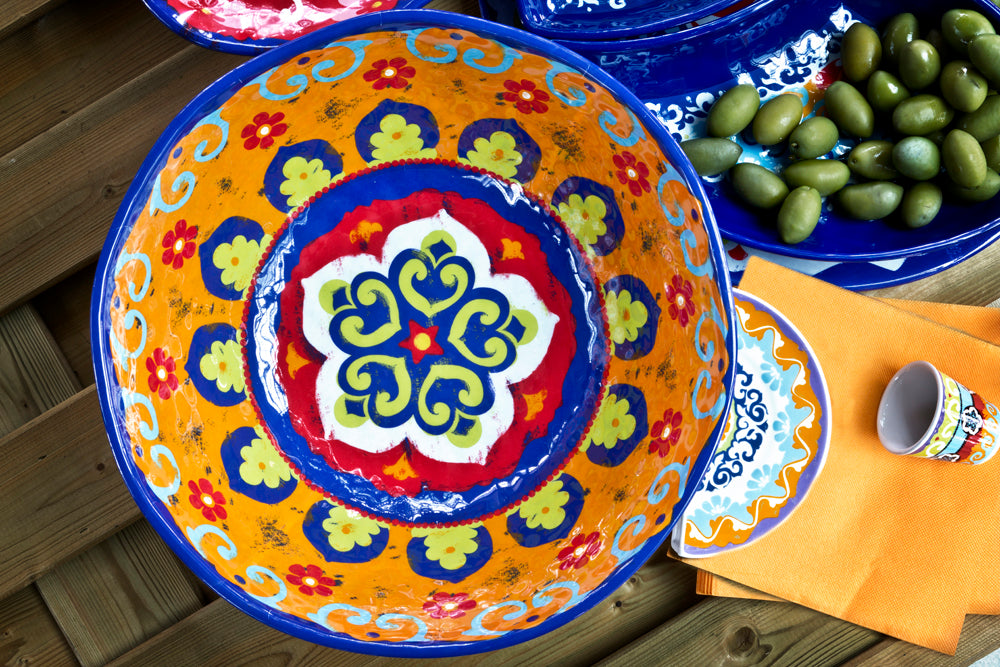 Nador 6 Salad Plate Cm 20 5 Mix