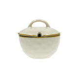 CONCERTO (Ivory) AVORIO Sugar Bowl with lid Cap. 250 cc; Ø 11 cm