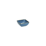 CONCERTO (Blue) BLU AVIO Square Tiny Bowl 8 Cm