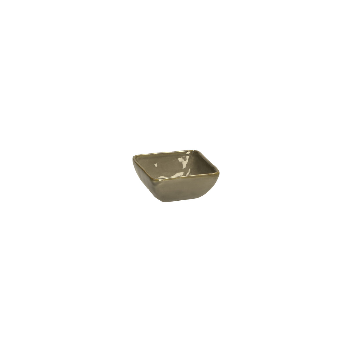 CONCERTO (Grey) GRIGIO TORTORA Square Tiny Bowl 8 Cm